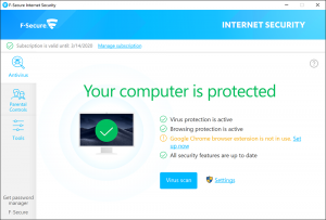 F-Secure Internet Security 17.9 Crack Key + Serial Number Free 2021